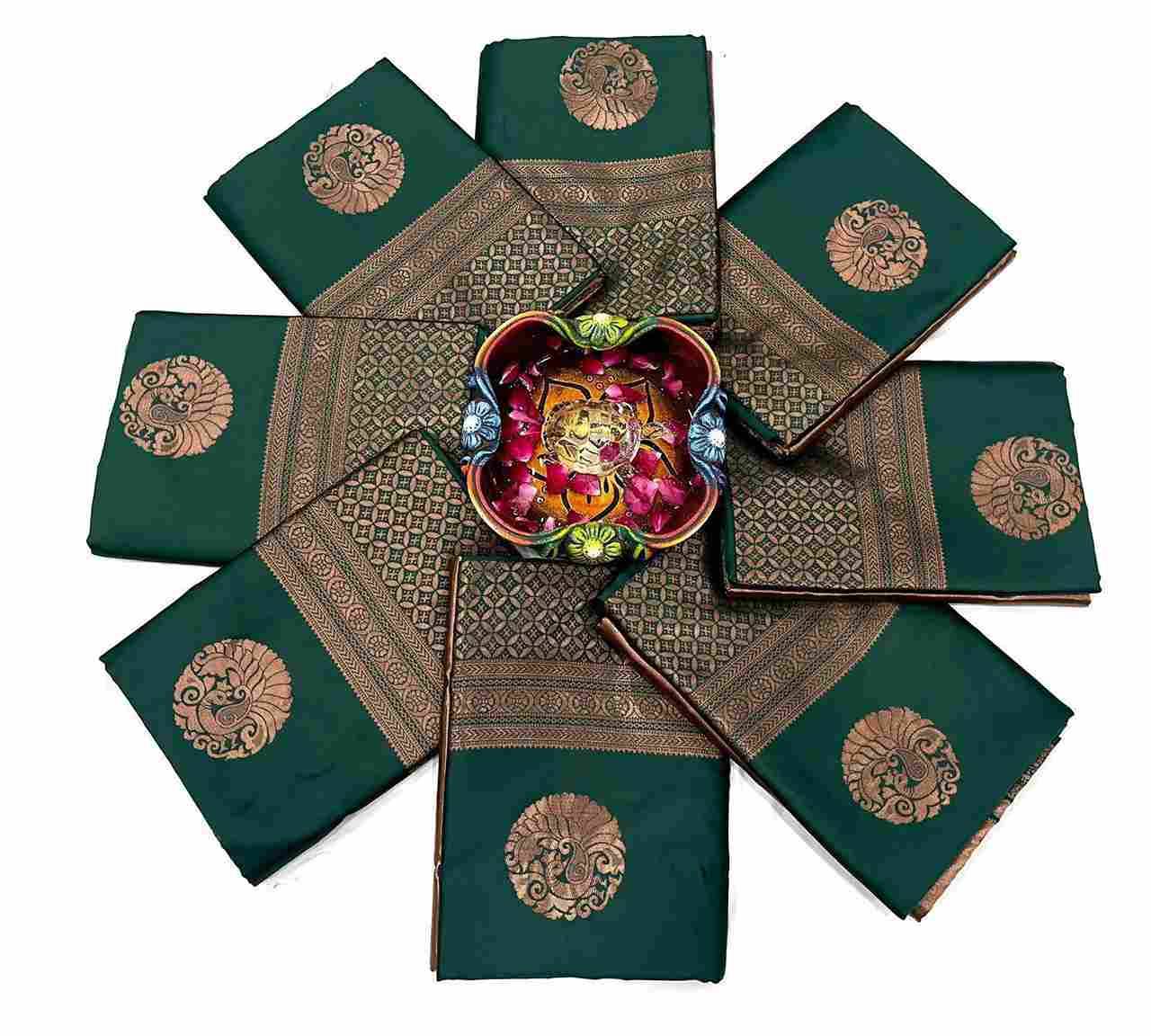 Kp-4003 By Fashid Wholesale 01 To 03 Series Indian Traditional Wear Collection Beautiful Stylish Fancy Colorful Party Wear & Occasional Wear Soft Lichi Silk Saree Sarees At Wholesale Price