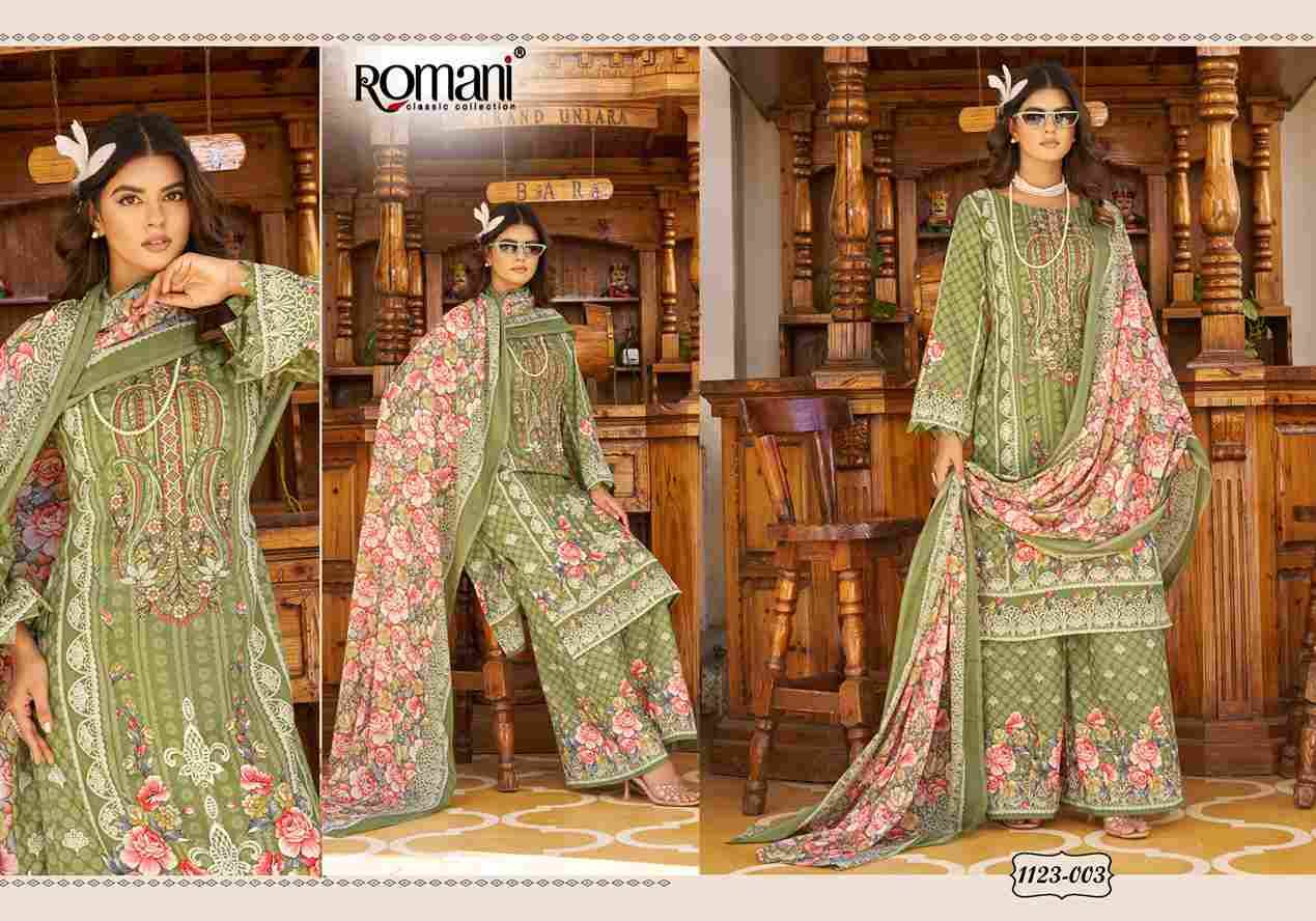 Mahira Vol-5 By Romani 1123-001 To 1123-008 Series Beautiful Festive Suits Stylish Fancy Colorful Casual Wear & Ethnic Wear Soft Cotton Print Dresses At Wholesale Price