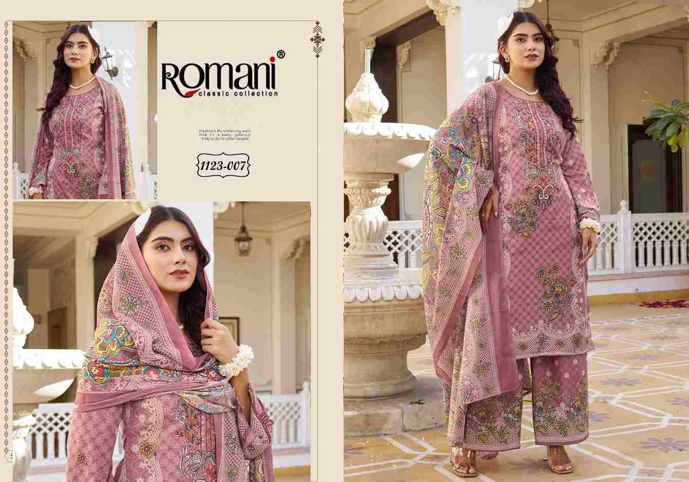 Mahira Vol-5 By Romani 1123-001 To 1123-008 Series Beautiful Festive Suits Stylish Fancy Colorful Casual Wear & Ethnic Wear Soft Cotton Print Dresses At Wholesale Price