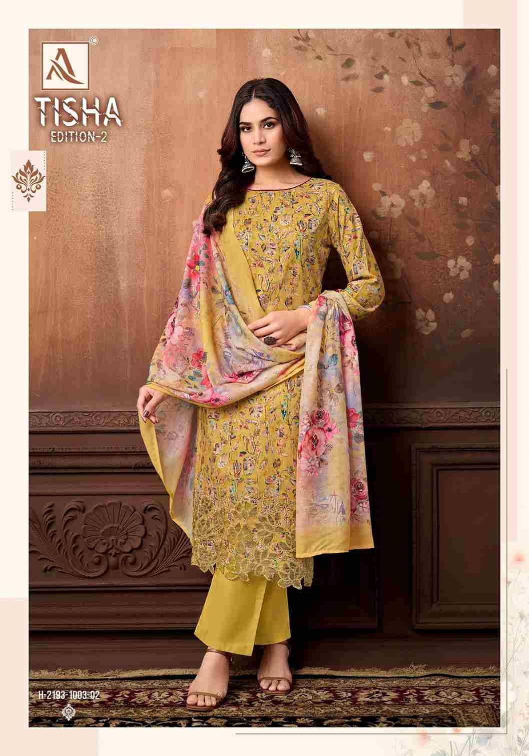 Tisha Vol-2 By Alok Suit 2193-1003-01 To 2193-1003-04 Series Beautiful Festive Suits Stylish Fancy Colorful Casual Wear & Ethnic Wear Pure Viscose Rayon Print Dresses At Wholesale Price