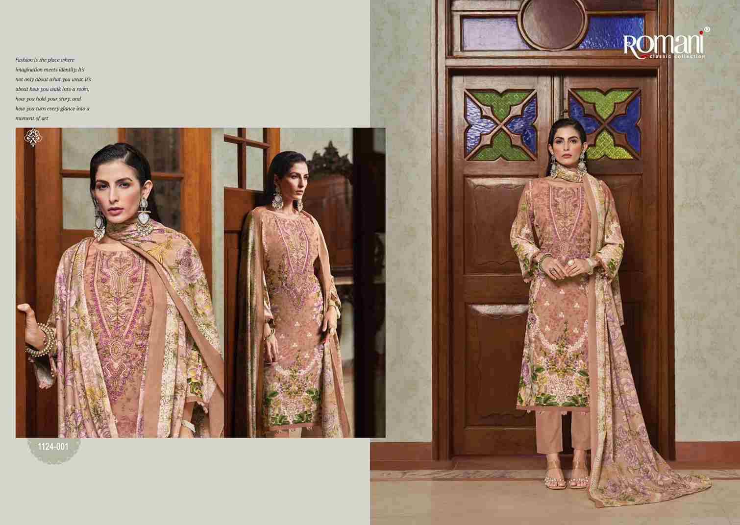 Aarzu Vol-25 By Romani 1124-001 To 1124-008 Series Beautiful Festive Suits Stylish Fancy Colorful Casual Wear & Ethnic Wear Soft Cotton Print Dresses At Wholesale Price