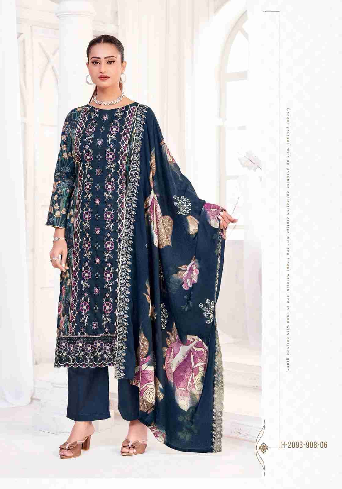 Dastaan E Jashan By Alok Suit 2093-908-01 To 2093-908-06 Series Beautiful Festive Suits Stylish Fancy Colorful Casual Wear & Ethnic Wear Pure Cambric Cotton Print Dresses At Wholesale Price