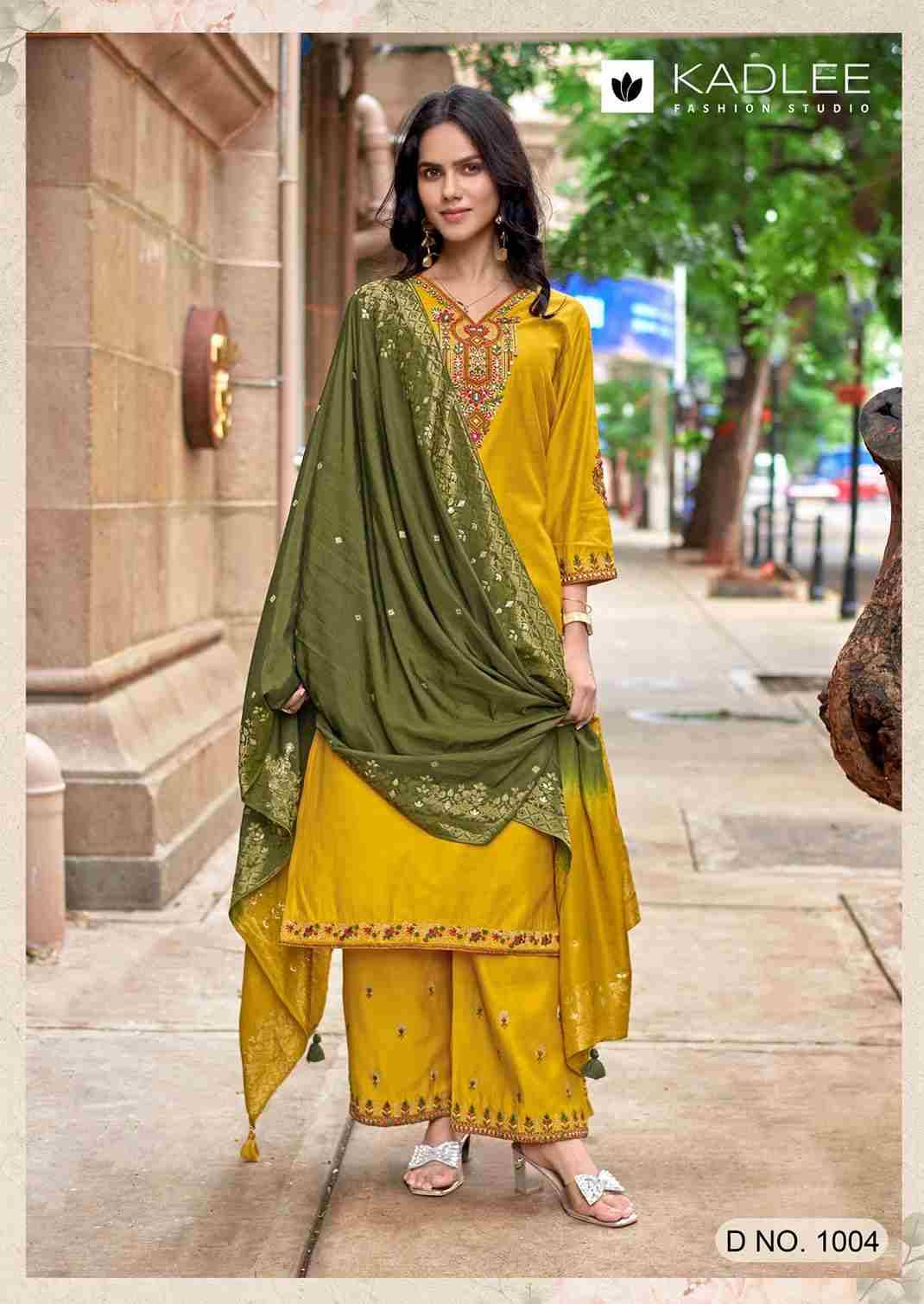 Indriya By Kadlee 1001 To 1006 Series Beautiful Stylish Festive Suits Fancy Colorful Casual Wear & Ethnic Wear & Ready To Wear Heavy Rayon Dresses At Wholesale Price