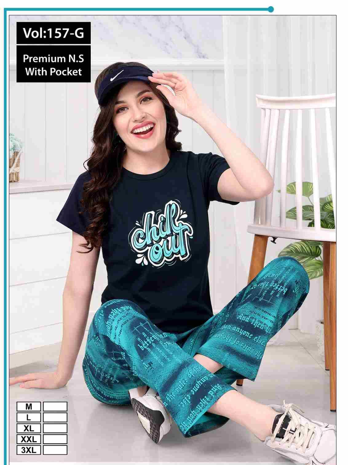 Vol-157-G By Kaamiri 01 To 06 Series Designer Stylish Fancy Colorful Beautiful Party Wear & Ethnic Wear Collection Hosiery Cotton Night Suits At Wholesale Price