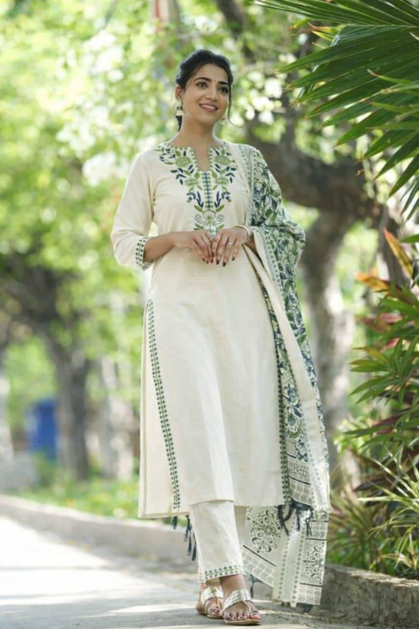 Vtd-48 By Fashid Wholesale Designer Festive Suits Collection Beautiful Stylish Fancy Colorful Party Wear & Occasional Wear Khadi Cotton Dresses At Wholesale Price