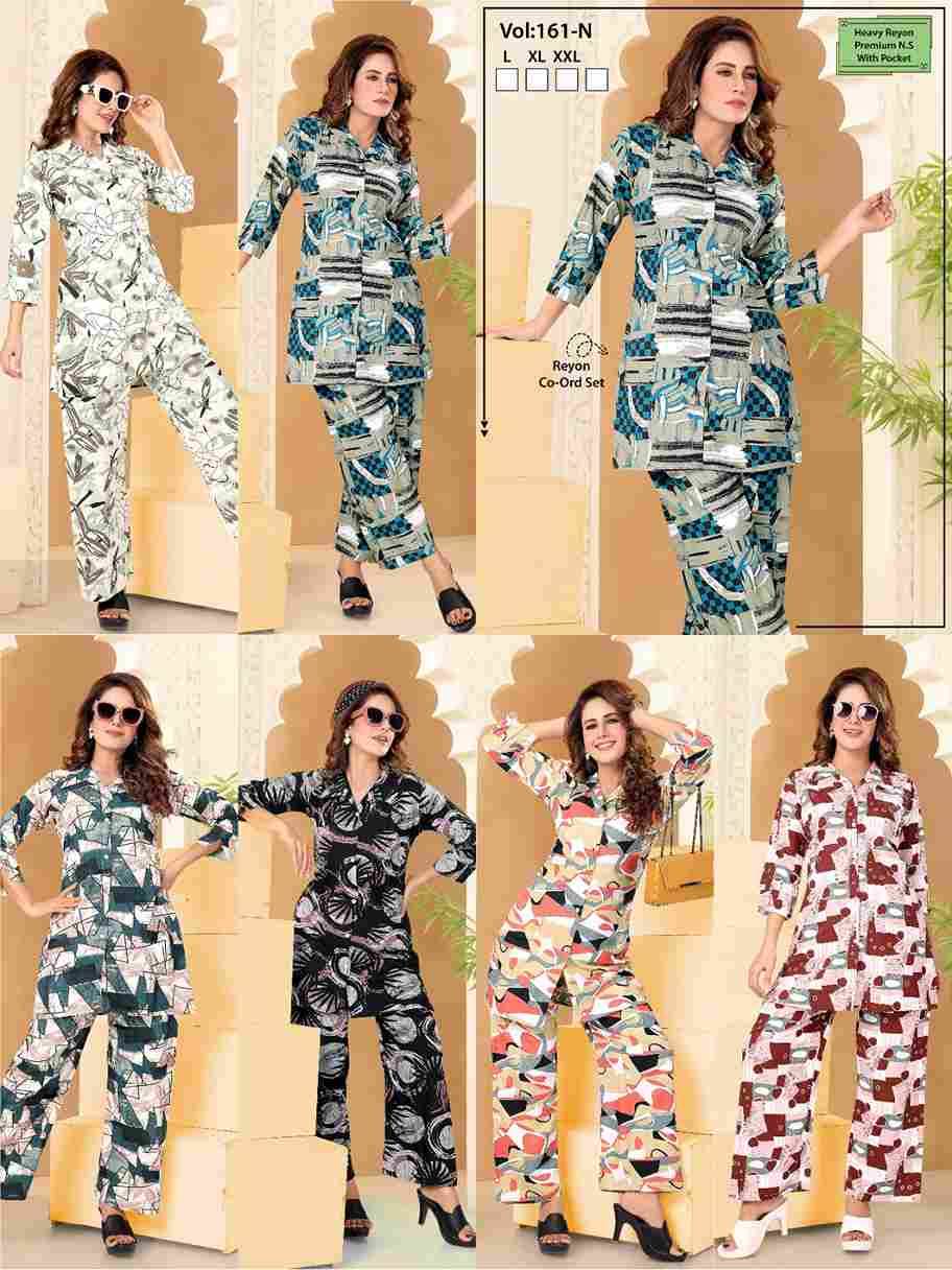 Vol-161-N By Kaamiri 01 To 06 Series Designer Stylish Fancy Colorful Beautiful Party Wear & Ethnic Wear Collection Heavy Rayon Night Suits At Wholesale Price