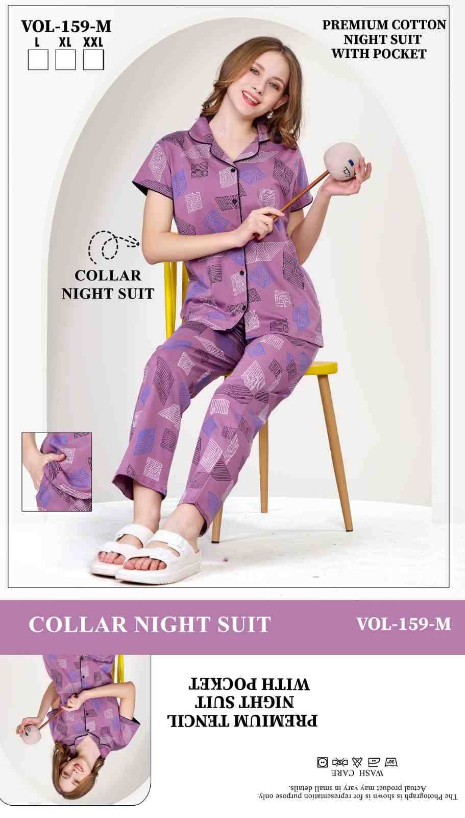 Vol-159-M By Kaamiri 01 To 06 Series Designer Stylish Fancy Colorful Beautiful Party Wear & Ethnic Wear Collection Hosiery Cotton Night Suits At Wholesale Price