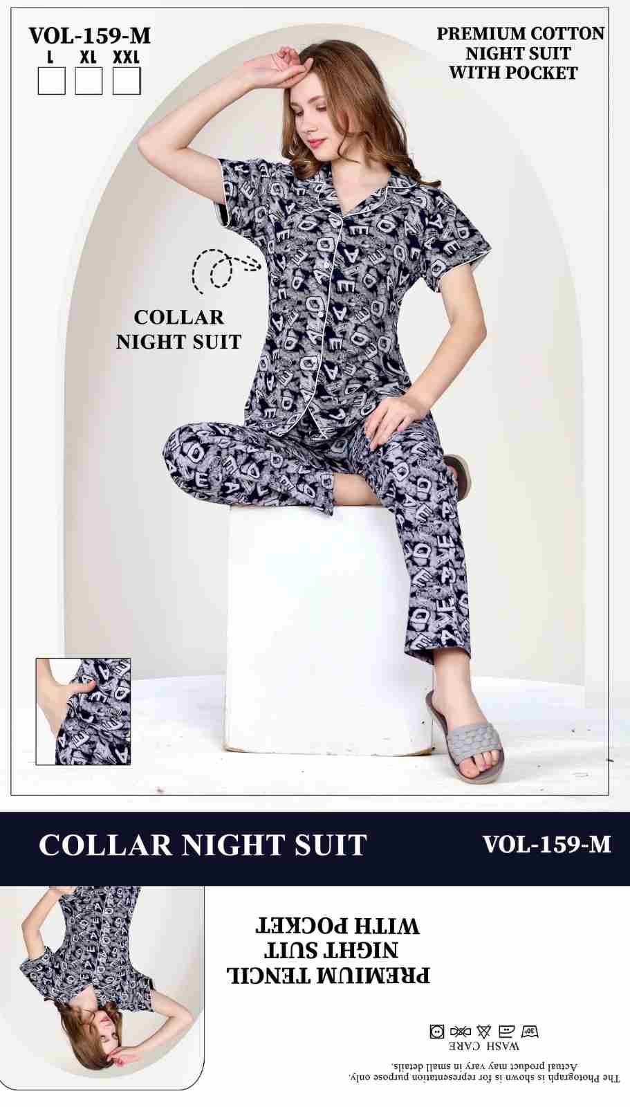 Vol-159-M By Kaamiri 01 To 06 Series Designer Stylish Fancy Colorful Beautiful Party Wear & Ethnic Wear Collection Hosiery Cotton Night Suits At Wholesale Price