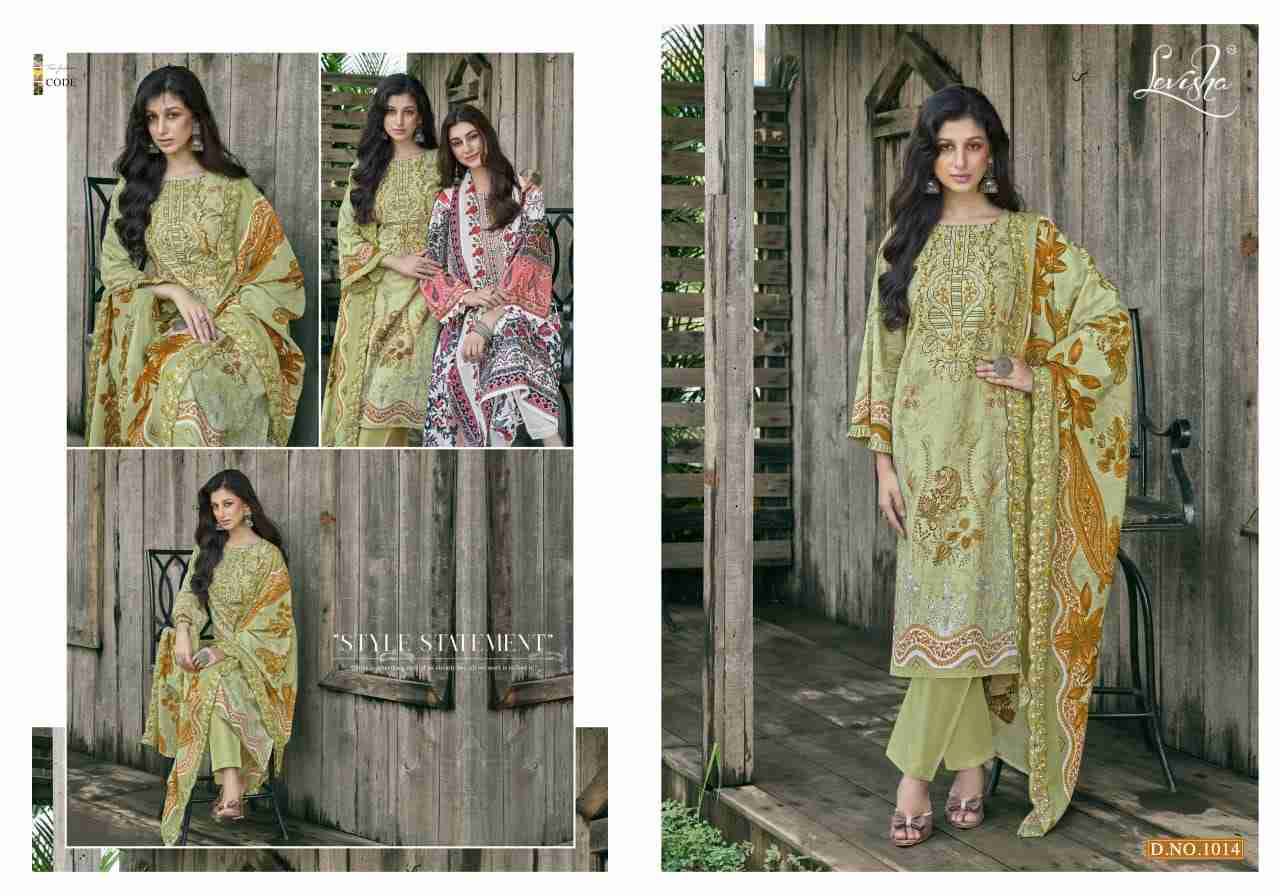 Mashakali By Levisha 1013 To 1020 Series Festive Suits Beautiful Fancy Colorful Stylish Party Wear & Occasional Wear Cambric Lawn Cotton Dresses At Wholesale Price