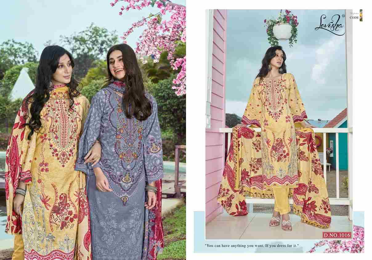 Mashakali By Levisha 1013 To 1020 Series Festive Suits Beautiful Fancy Colorful Stylish Party Wear & Occasional Wear Cambric Lawn Cotton Dresses At Wholesale Price