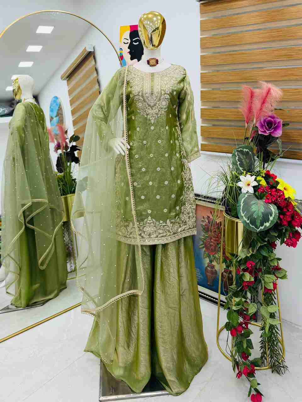 Zd-10015 By Fashid Wholesale 01 To 02 Series Beautiful Suits Stylish Fancy Colorful Party Wear & Occasional Wear Fendy Silk Dresses At Wholesale Price