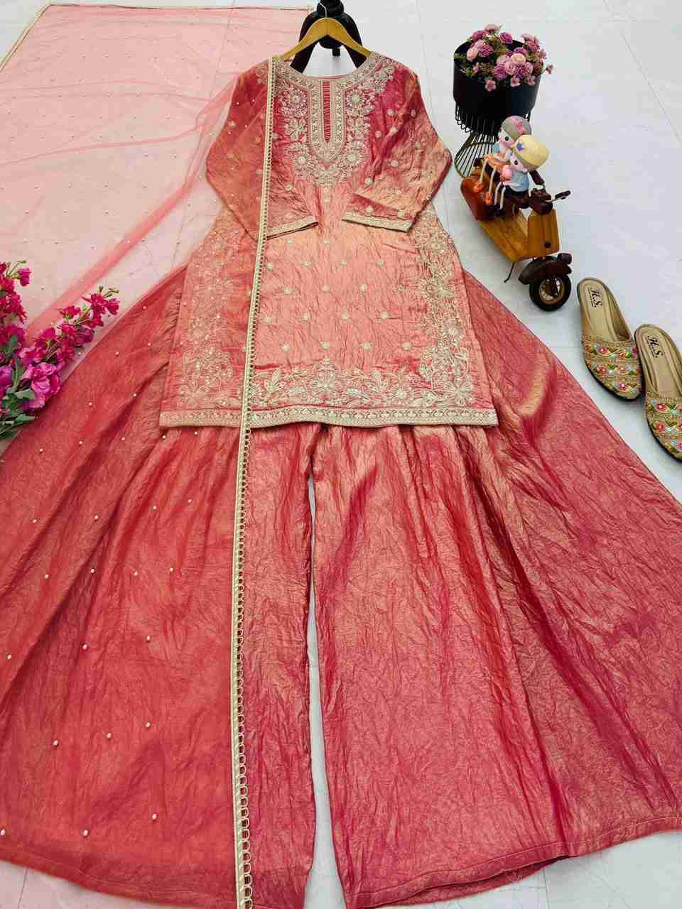 Zd-10015 By Fashid Wholesale 01 To 02 Series Beautiful Suits Stylish Fancy Colorful Party Wear & Occasional Wear Fendy Silk Dresses At Wholesale Price