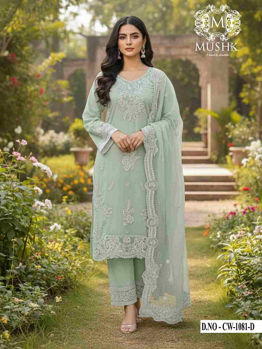 CW-1081 Colours By Mushk 1081-A To 1081-D Series Beautiful Winter Collection Pakistani Suits Stylish Fancy Colorful Casual Wear & Ethnic Wear Fancy Dresses At Wholesale Price