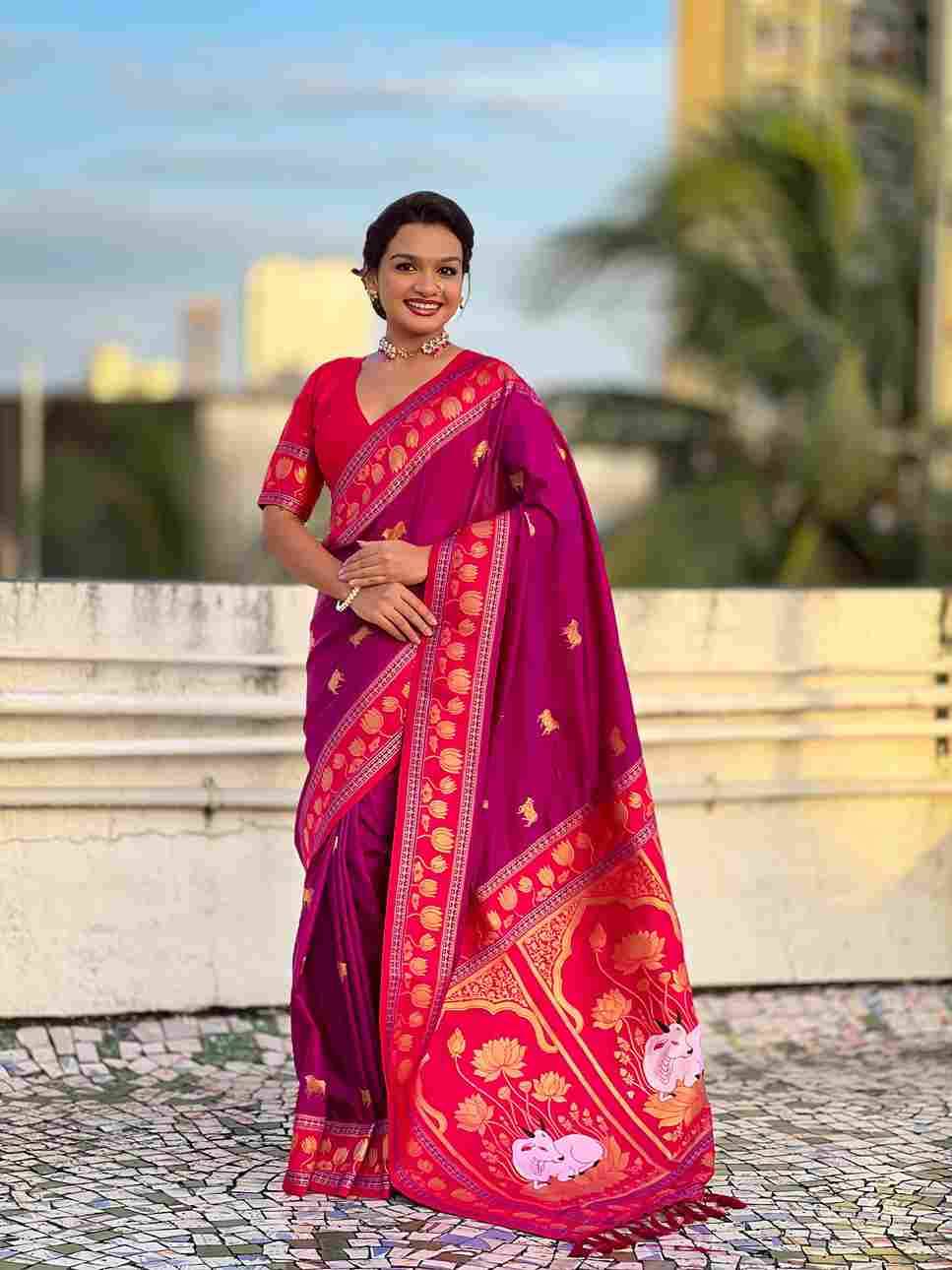Sb-981 By Fashid Wholesale 01 To 08 Series Indian Traditional Wear Collection Beautiful Stylish Fancy Colorful Party Wear & Occasional Wear Soft Silk Sarees At Wholesale Price