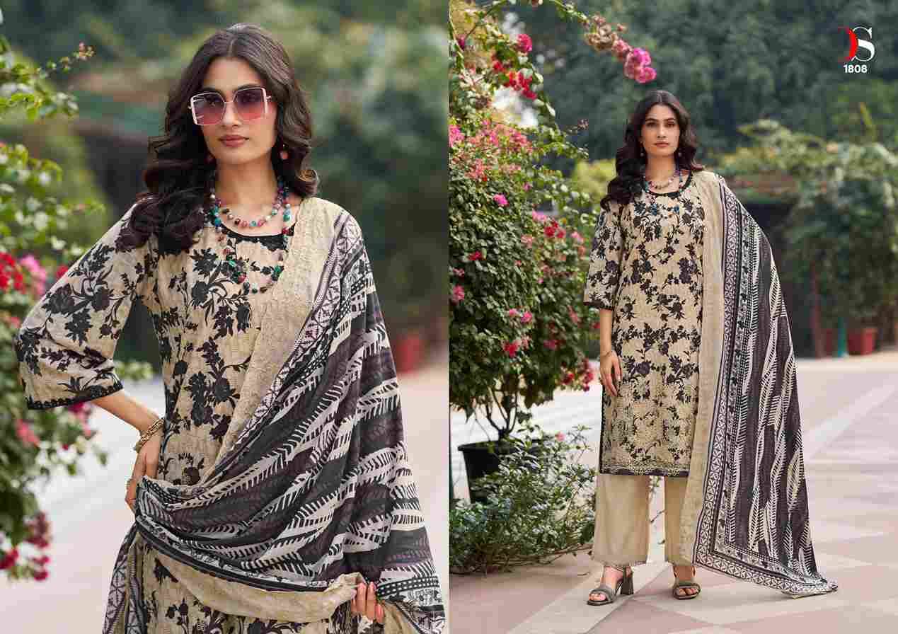Bin Saeed Vol-18 By Deepsy Suits 1801 To 1808 Series Designer Pakistani Suits Beautiful Stylish Fancy Colorful Party Wear & Occasional Wear Pure Cotton Dresses At Wholesale Price