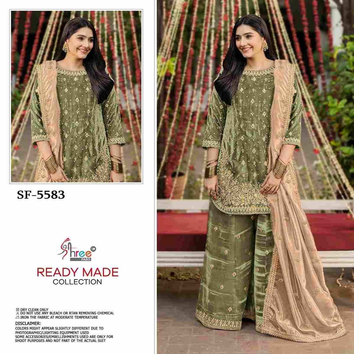 Shree Fabs Hit Design SF-5583 Colours By Shree Fabs SF-5583-A To SF-5583-D Series Beautiful Stylish Pakistani Suits Fancy Colorful Casual Wear & Ethnic Wear & Ready To Wear Jimmy Choo Embroidery Dresses At Wholesale Price