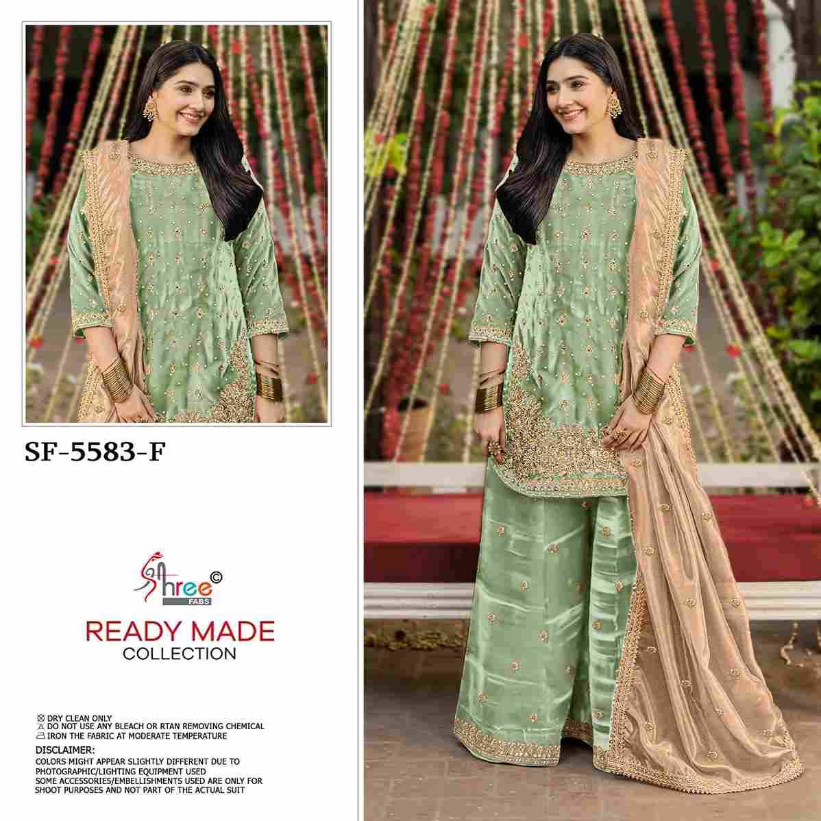 Shree Fabs Hit Design SF-5583 Colours Vol-2 By Shree Fabs SF-5583-E To SF-5583-H Series Beautiful Stylish Pakistani Suits Fancy Colorful Casual Wear & Ethnic Wear & Ready To Wear Jimmy Choo Embroidery Dresses At Wholesale Price