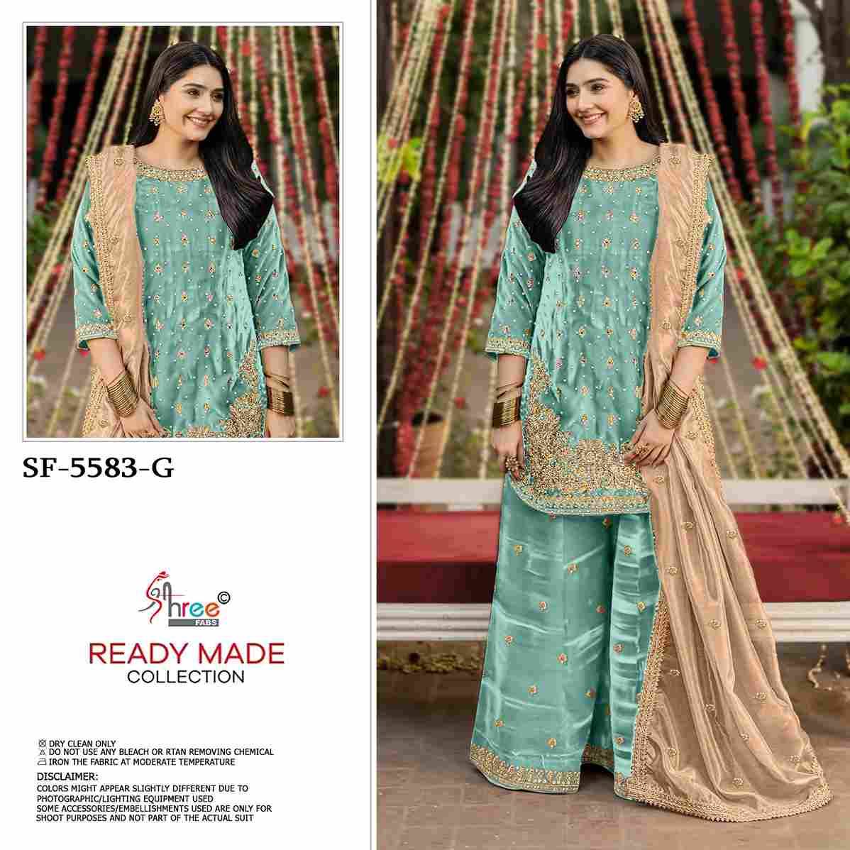 Shree Fabs Hit Design SF-5583 Colours Vol-2 By Shree Fabs SF-5583-E To SF-5583-H Series Beautiful Stylish Pakistani Suits Fancy Colorful Casual Wear & Ethnic Wear & Ready To Wear Jimmy Choo Embroidery Dresses At Wholesale Price