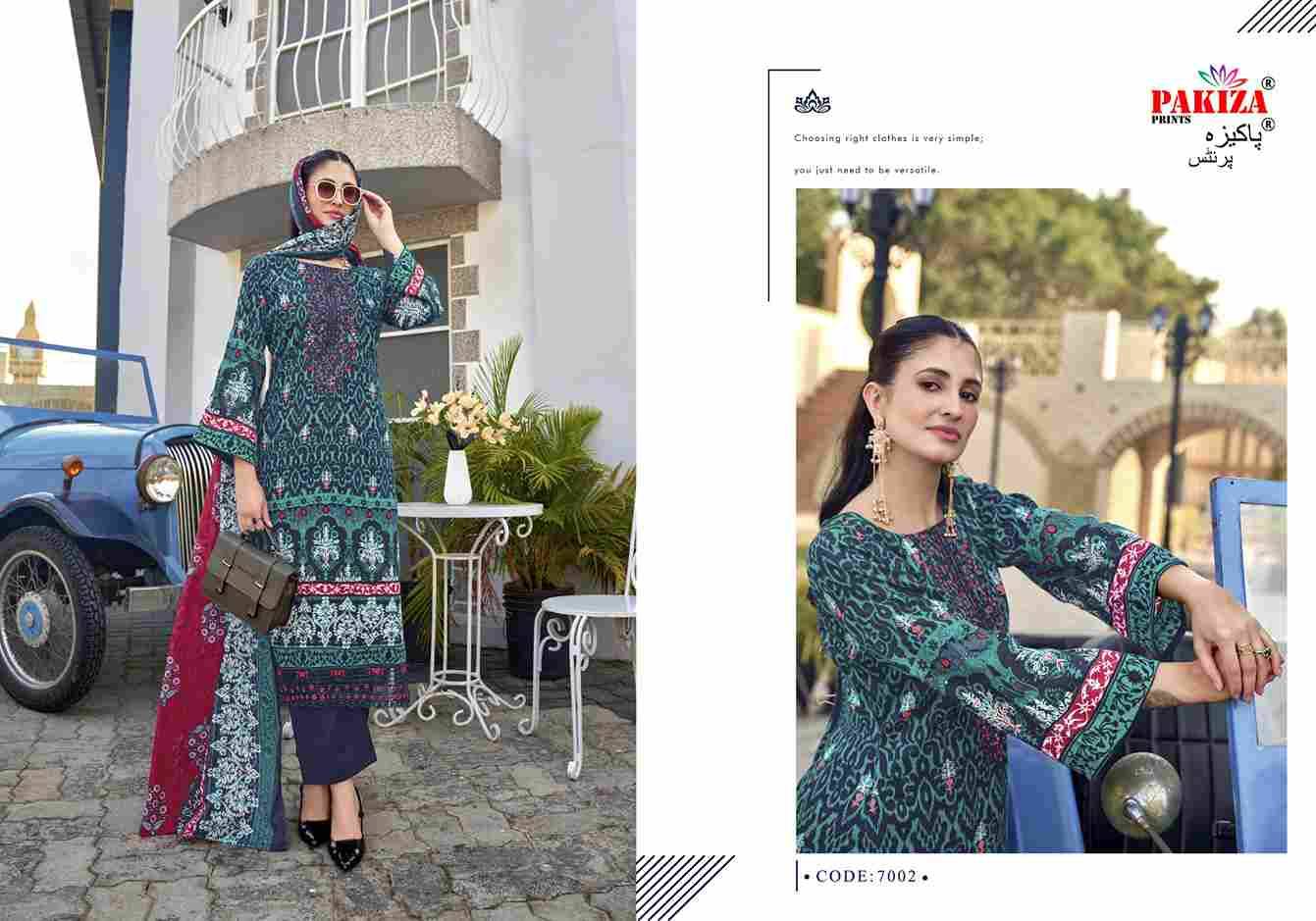 Farmaish Vol-7 By Pakiza Prints 7001 To 7004 Series Beautiful Festive Suits Stylish Fancy Colorful Party Wear & Occasional Wear Jam Satin Print Dresses At Wholesale Price
