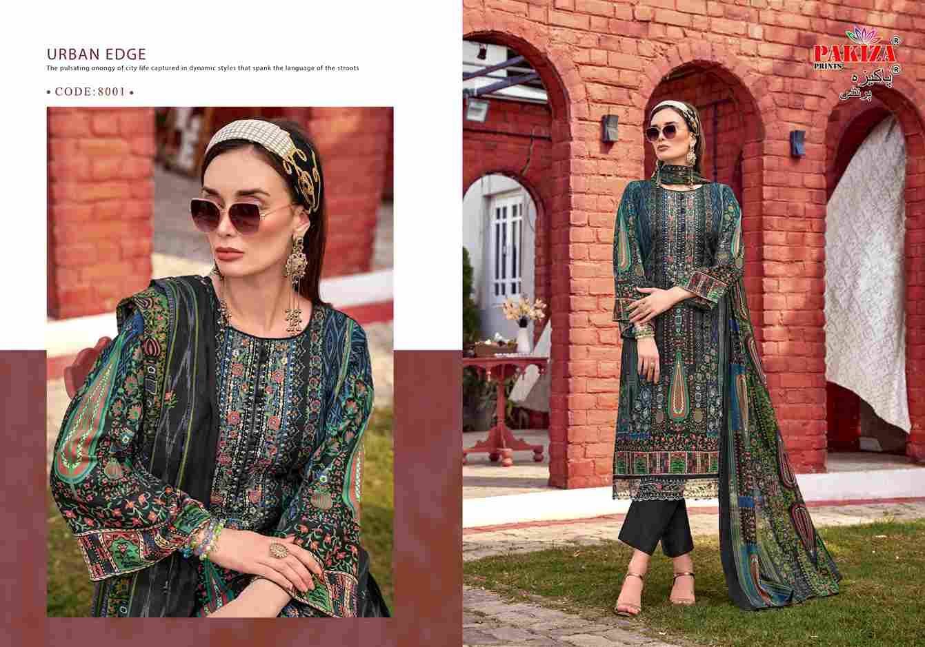 Farmaish Vol-8 By Pakiza Prints 8001 To 8004 Series Beautiful Festive Suits Stylish Fancy Colorful Party Wear & Occasional Wear Jam Satin Print Dresses At Wholesale Price