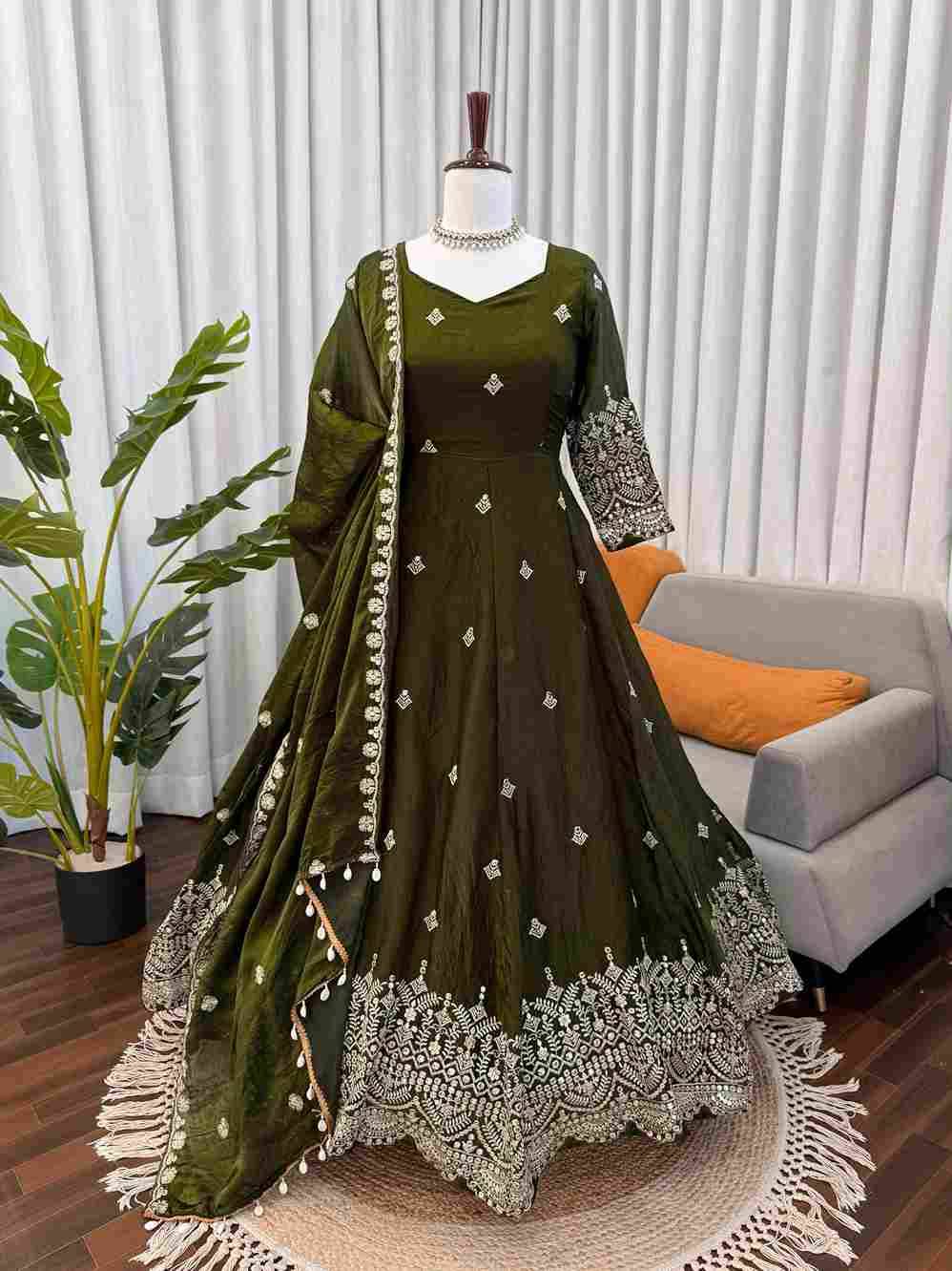 K-1564 By Fashid Wholesale 01 To 02 Series Designer Suits Beautiful Fancy Colorful Stylish Party Wear & Occasional Wear Heavy Fendy Silk Dresses At Wholesale Price