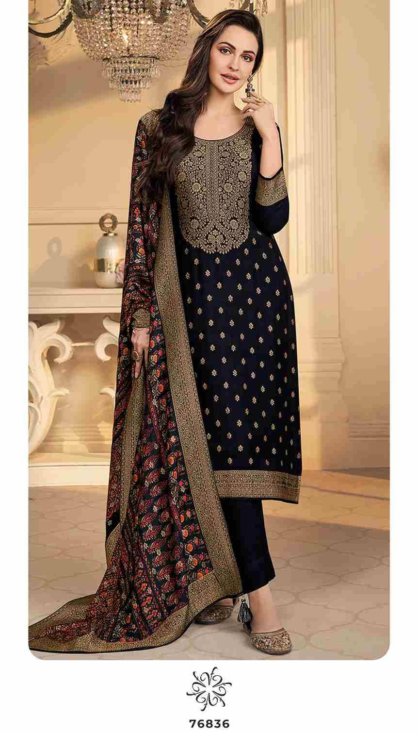 Kervin Ananta Vol-7 By Vinay Fashion 76831 To 76836 Series Beautiful Suits Colorful Stylish Fancy Casual Wear & Ethnic Wear Viscose Pashmina Dresses At Wholesale Price