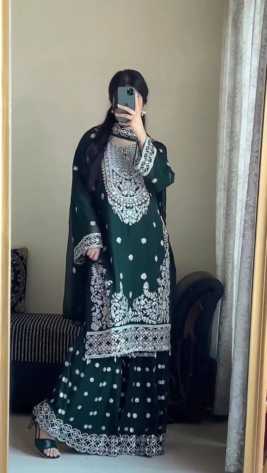 K-1561 By Fashid Wholesale 01 To 02 Series Special Indian Traditional Wear Collection Beautiful Stylish Fancy Colorful Party Wear & Occasional Wear Faux Georgette Dresses At Wholesale Price