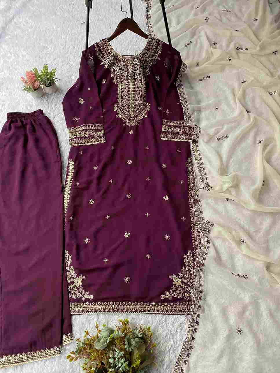 Le-2056 Vol-2 By Fashid Wholesale Beautiful Festive Suits Colorful Stylish Fancy Casual Wear & Ethnic Wear Faux Georgette Dresses At Wholesale Price