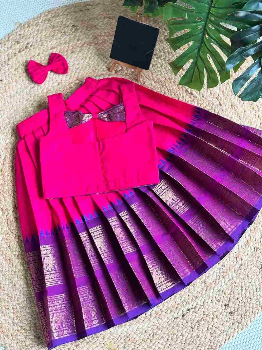 Pv-Kids Lehenga Vol-35 By Fashid Wholesale 01 To 05 Series Designer Beautiful Collection Occasional Wear & Party Wear Pure Silk Lehenga At Wholesale Price