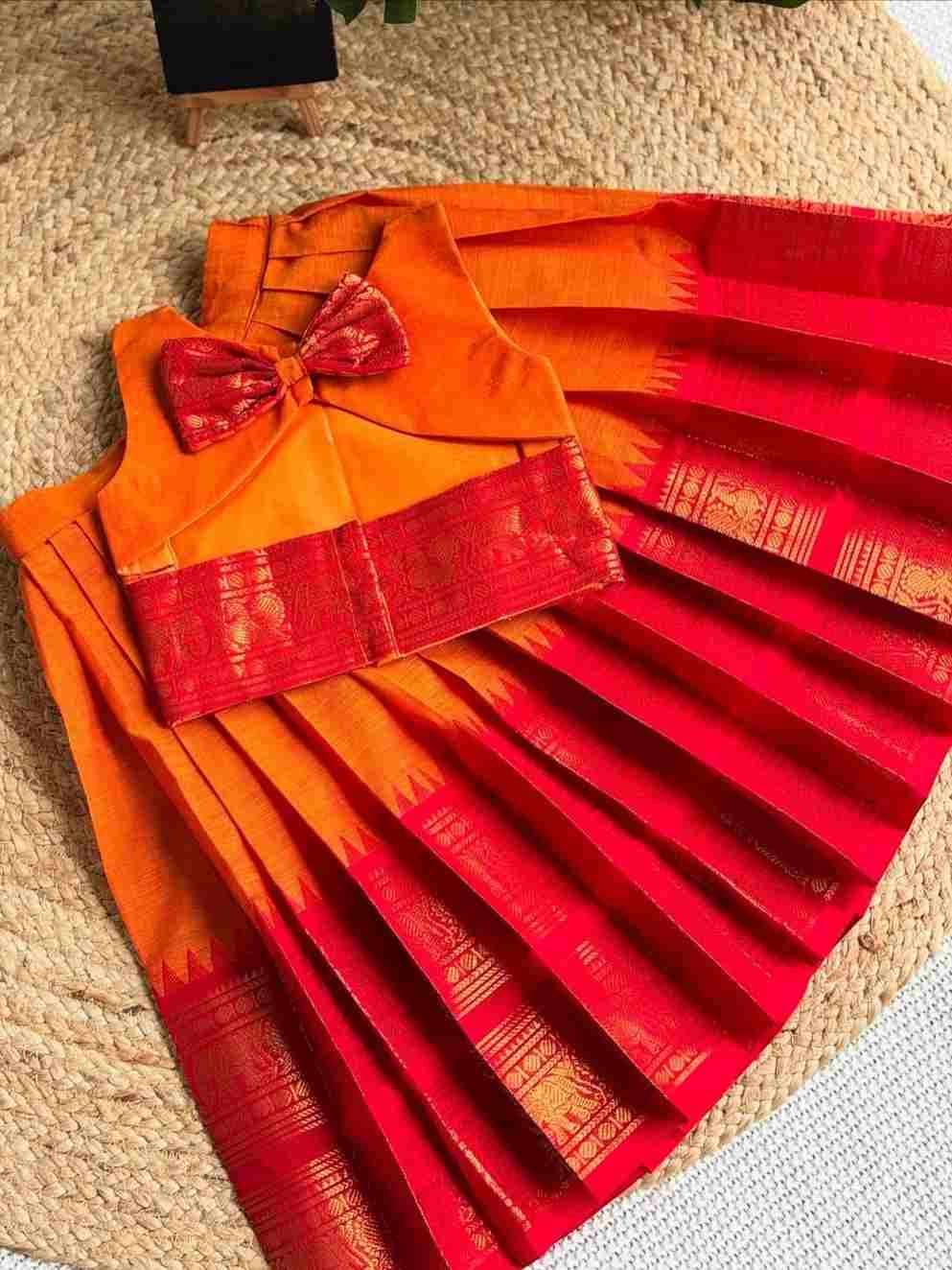 Pv-Kids Lehenga Vol-35 By Fashid Wholesale 01 To 05 Series Designer Beautiful Collection Occasional Wear & Party Wear Pure Silk Lehenga At Wholesale Price