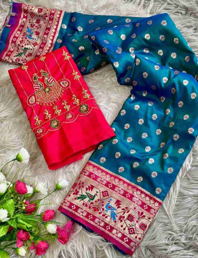 Vv-78 By Fashid Wholesale 01 To 08 Series Indian Traditional Wear Collection Beautiful Stylish Fancy Colorful Party Wear & Occasional Wear Paithani Silk Sarees At Wholesale Price