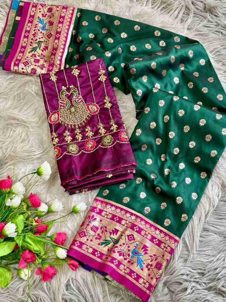 Vv-78 By Fashid Wholesale 01 To 08 Series Indian Traditional Wear Collection Beautiful Stylish Fancy Colorful Party Wear & Occasional Wear Paithani Silk Sarees At Wholesale Price