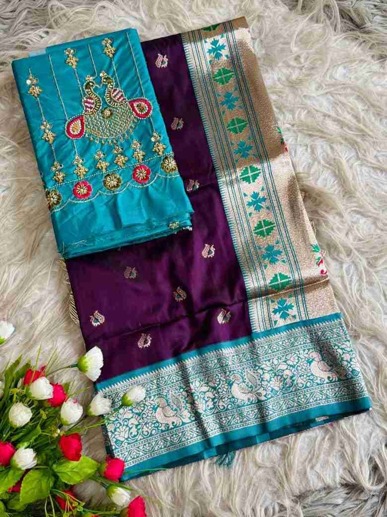 Vv-80 By Fashid Wholesale 01 To 08 Series Indian Traditional Wear Collection Beautiful Stylish Fancy Colorful Party Wear & Occasional Wear Paithani Silk Sarees At Wholesale Price