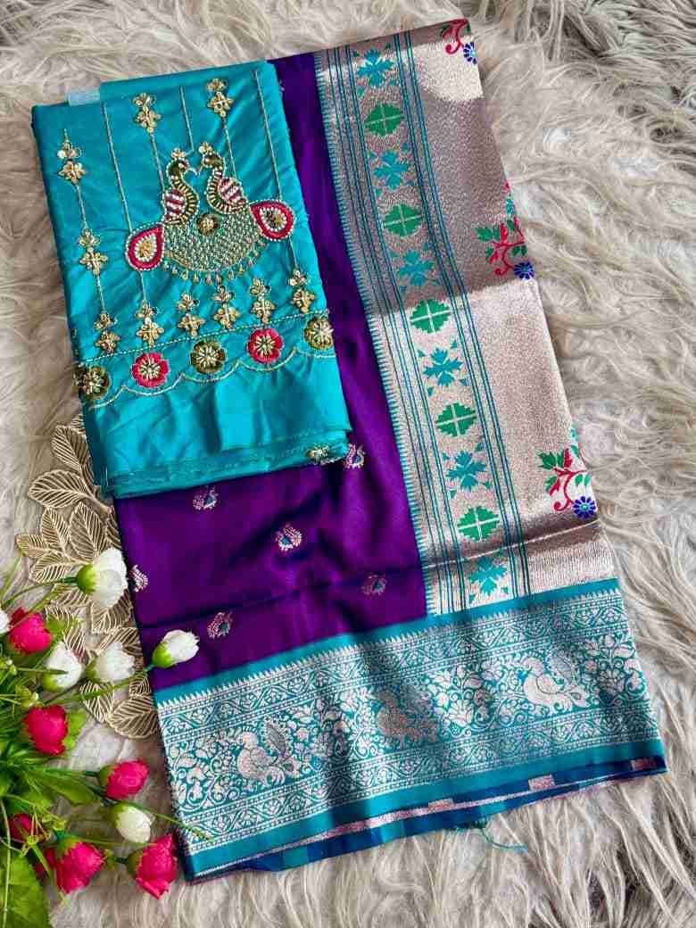 Vv-80 By Fashid Wholesale 01 To 08 Series Indian Traditional Wear Collection Beautiful Stylish Fancy Colorful Party Wear & Occasional Wear Paithani Silk Sarees At Wholesale Price