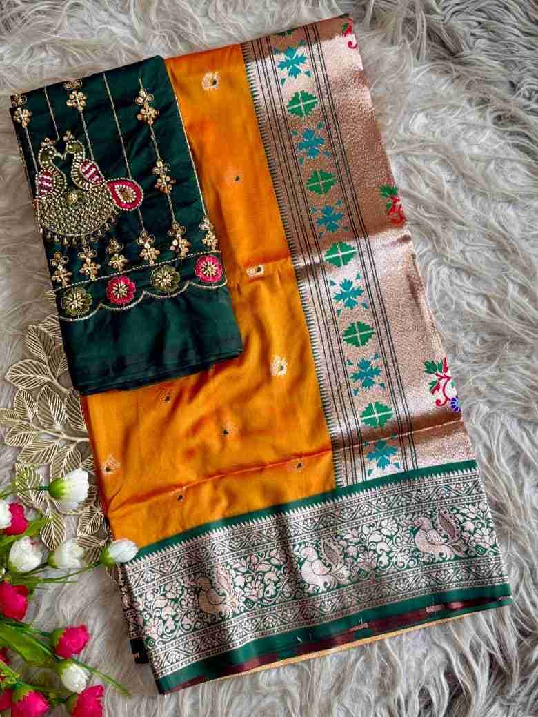 Vv-80 By Fashid Wholesale 01 To 08 Series Indian Traditional Wear Collection Beautiful Stylish Fancy Colorful Party Wear & Occasional Wear Paithani Silk Sarees At Wholesale Price