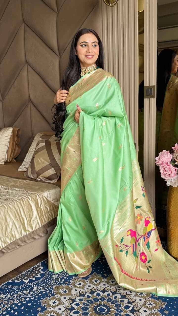 Vv-83 By Fashid Wholesale 01 To 05 Series Indian Traditional Wear Collection Beautiful Stylish Fancy Colorful Party Wear & Occasional Wear Paithani Silk Sarees At Wholesale Price