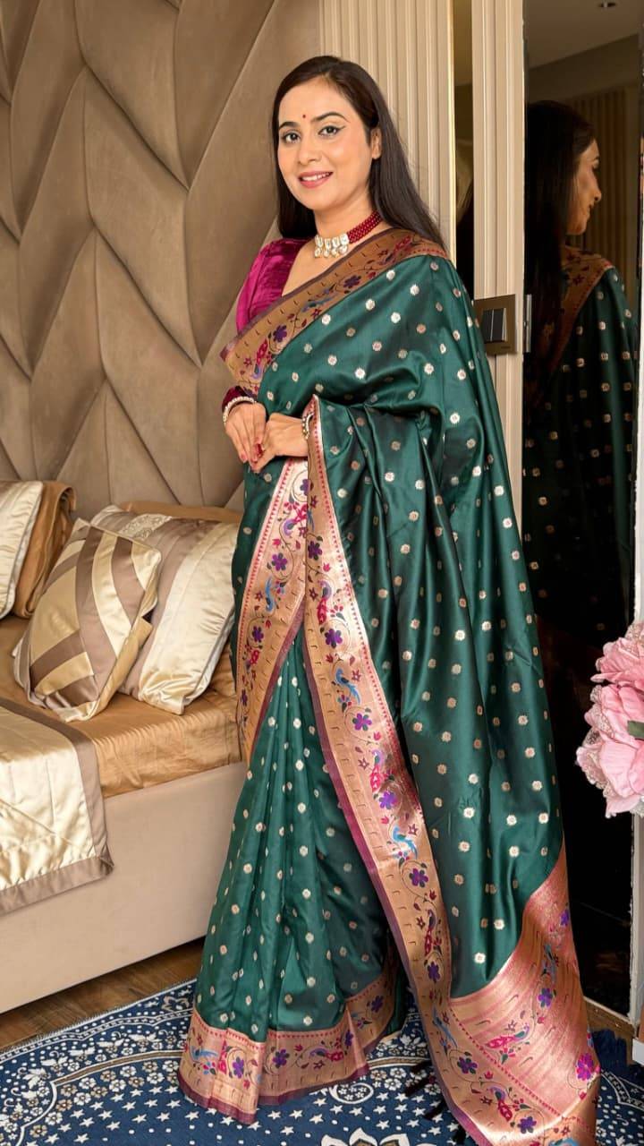 Vv-84 By Fashid Wholesale 01 To 08 Series Indian Traditional Wear Collection Beautiful Stylish Fancy Colorful Party Wear & Occasional Wear Paithani Silk Sarees At Wholesale Price