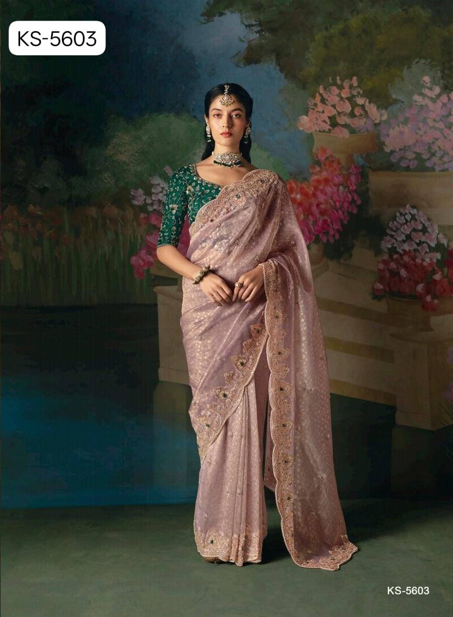 Iconic Vol-3 By Kimora Fashion 5601 To 5611 Series Indian Traditional Wear Collection Beautiful Stylish Fancy Colorful Party Wear & Occasional Wear Fancy Sarees At Wholesale Price