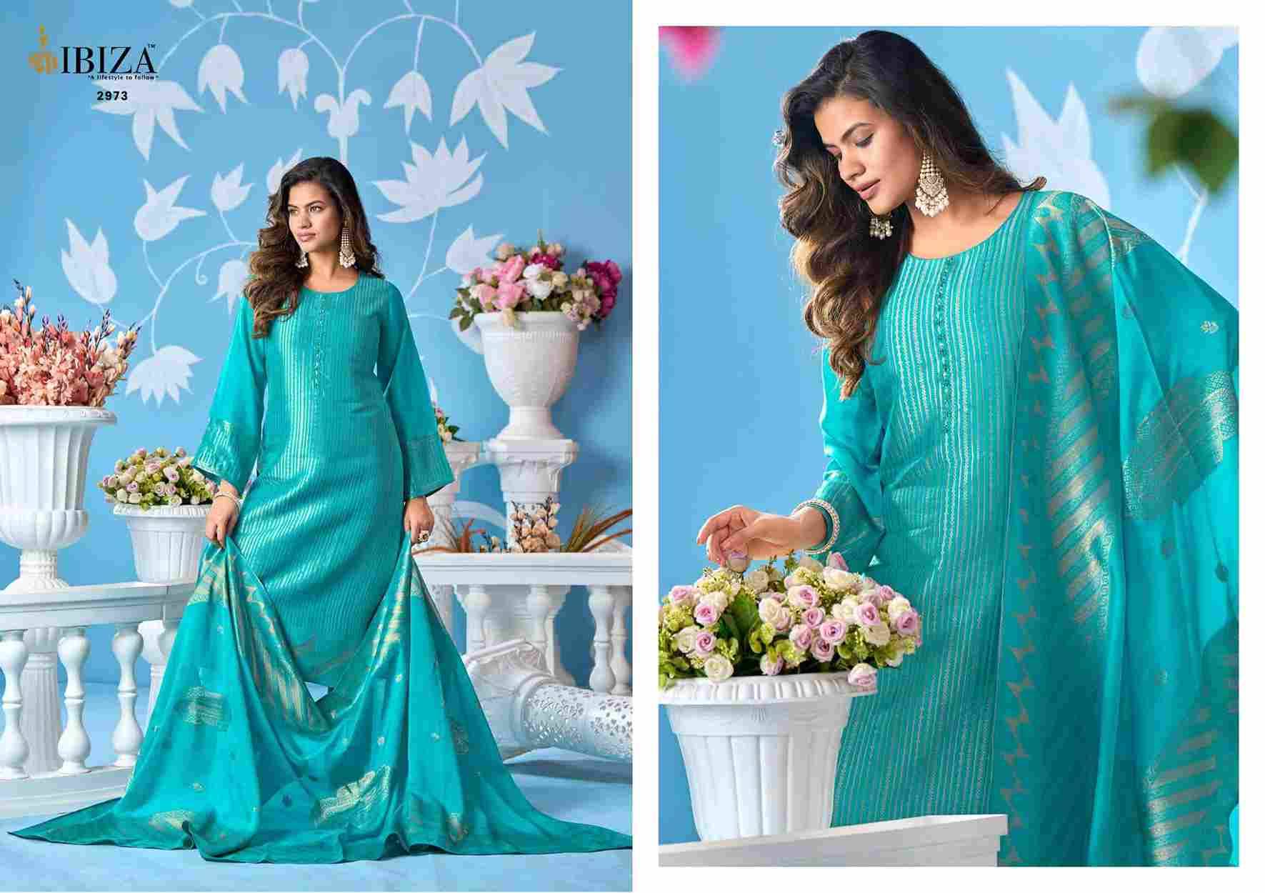 Aghasi By Ibiza 2971 To 2974 Series Designer Festive Suits Beautiful Fancy Stylish Colorful Party Wear & Occasional Wear Pure Bangalori Silk Jacquard Dresses At Wholesale Price
