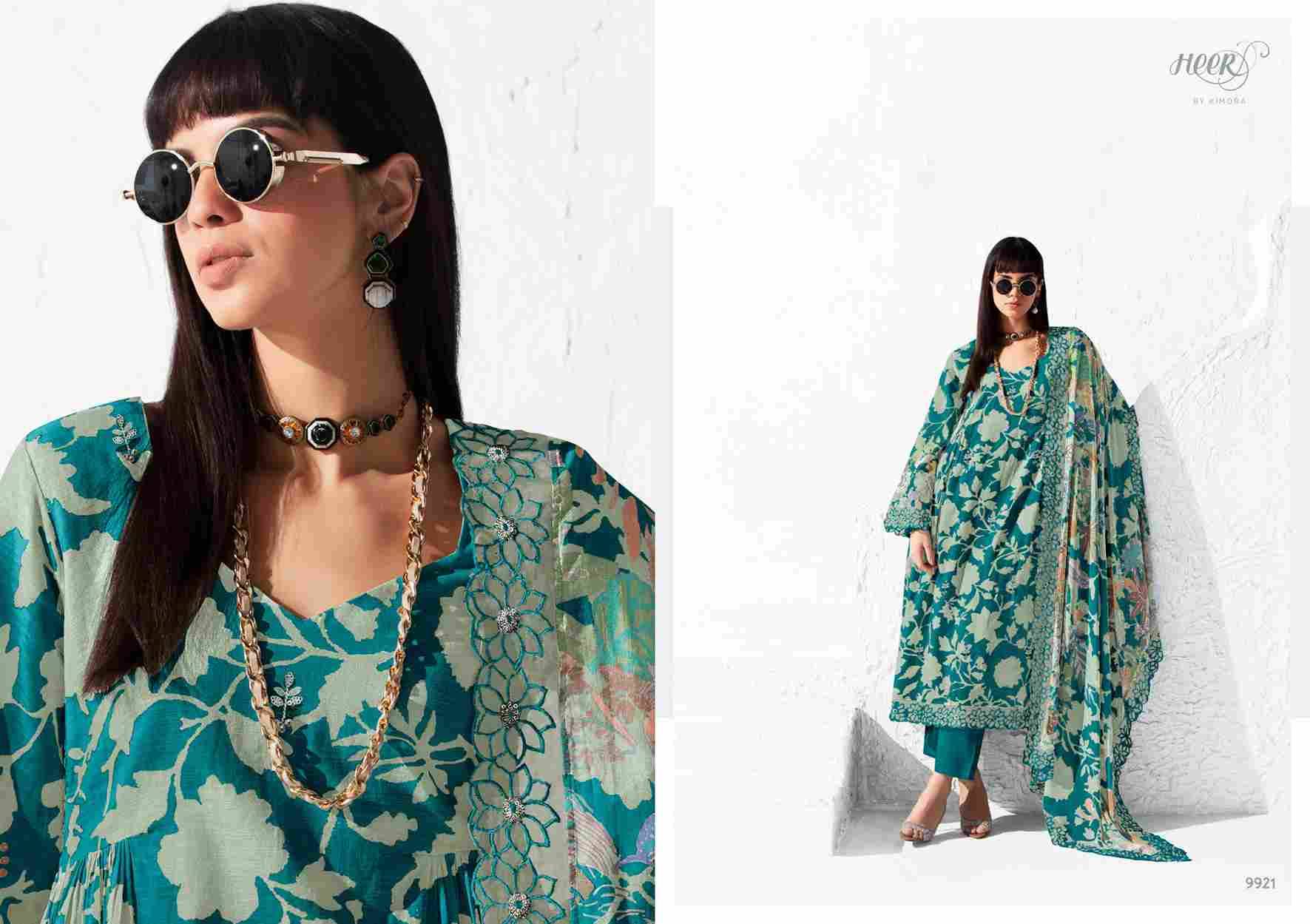 Icon Vol-4 By Kimora Fashion 9921 To 9926 Series Designer Festive Suits Collection Beautiful Stylish Fancy Colorful Party Wear & Occasional Wear Pure Muslin Dresses At Wholesale Price