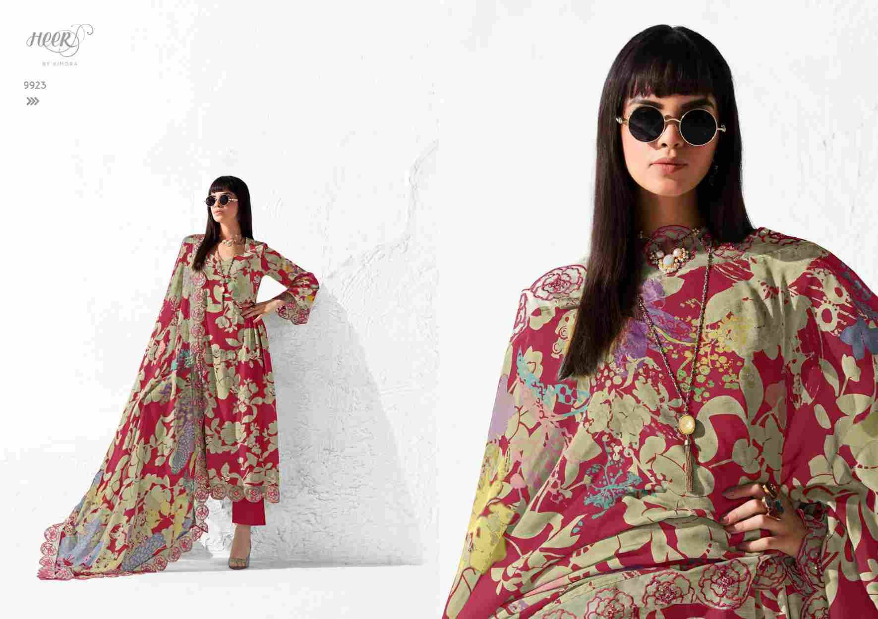 Icon Vol-4 By Kimora Fashion 9921 To 9926 Series Designer Festive Suits Collection Beautiful Stylish Fancy Colorful Party Wear & Occasional Wear Pure Muslin Dresses At Wholesale Price