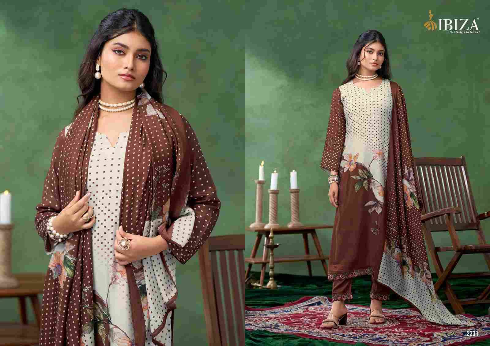 Oregan By Ibiza 2331 To 2334 Series Designer Festive Suits Beautiful Fancy Stylish Colorful Party Wear & Occasional Wear Pure Bemberg Muslin Dresses At Wholesale Price