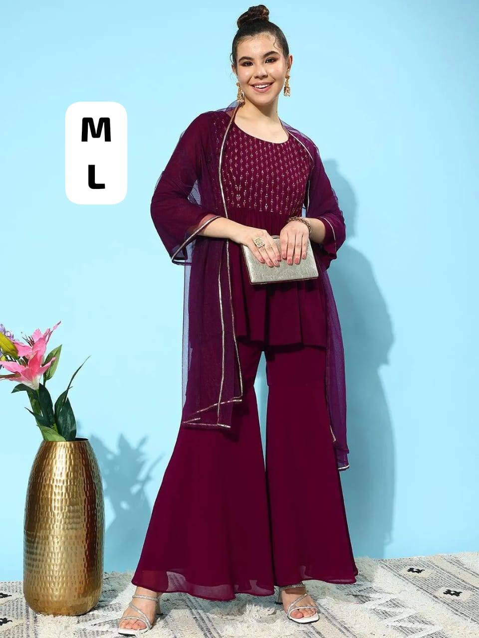 Pc-74 By Fashid Wholesale 01 To 08 Series Wear Collection Beautiful Stylish Colorful Fancy Party Wear & Occasional Wear Georgette Dresses At Wholesale Price