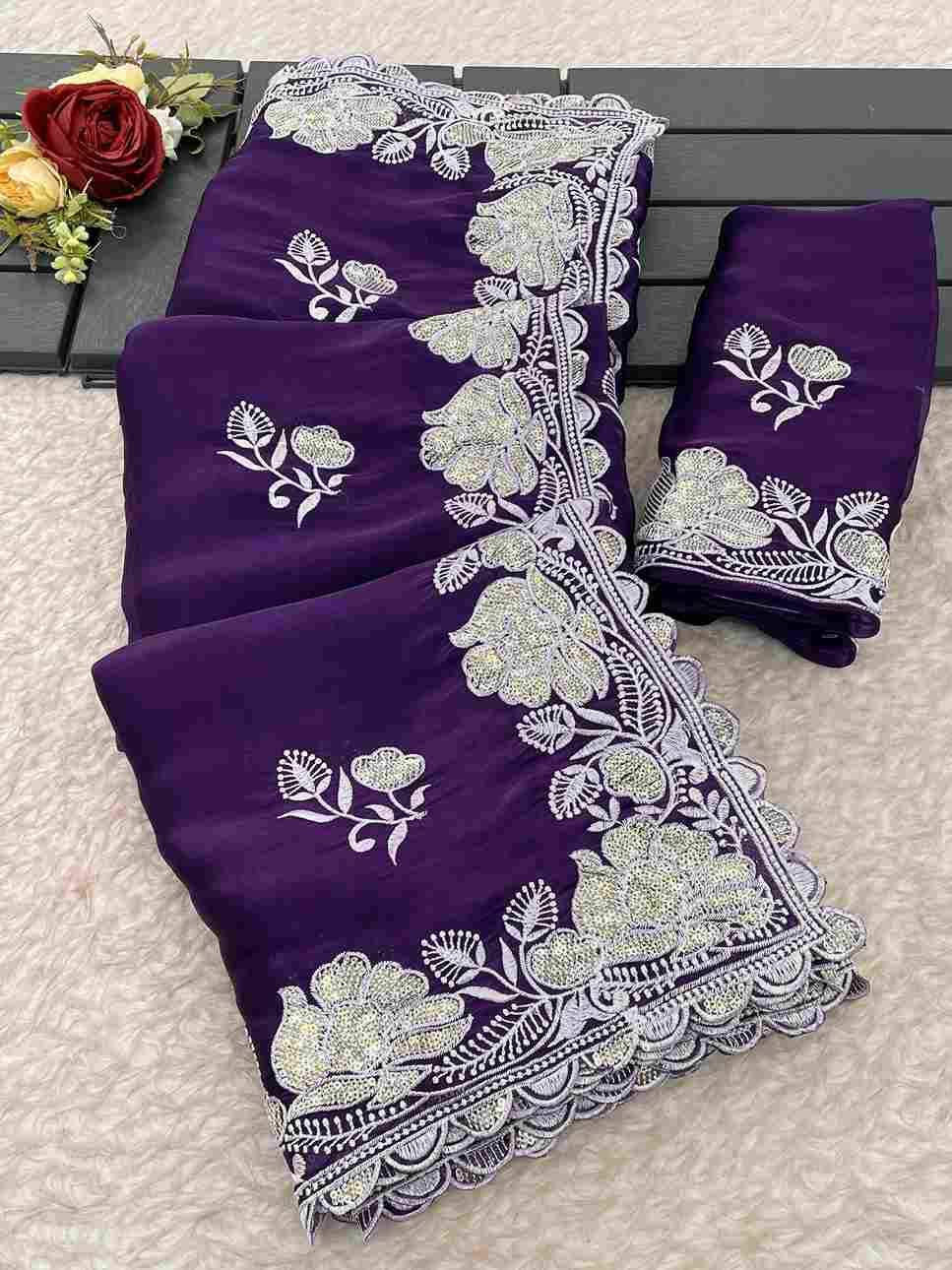 Pc-75 By Fashid Wholesale 01 To 04 Series Indian Traditional Wear Collection Beautiful Stylish Fancy Colorful Party Wear & Occasional Wear Pure Soft Space Satin Silk Sarees At Wholesale Price
