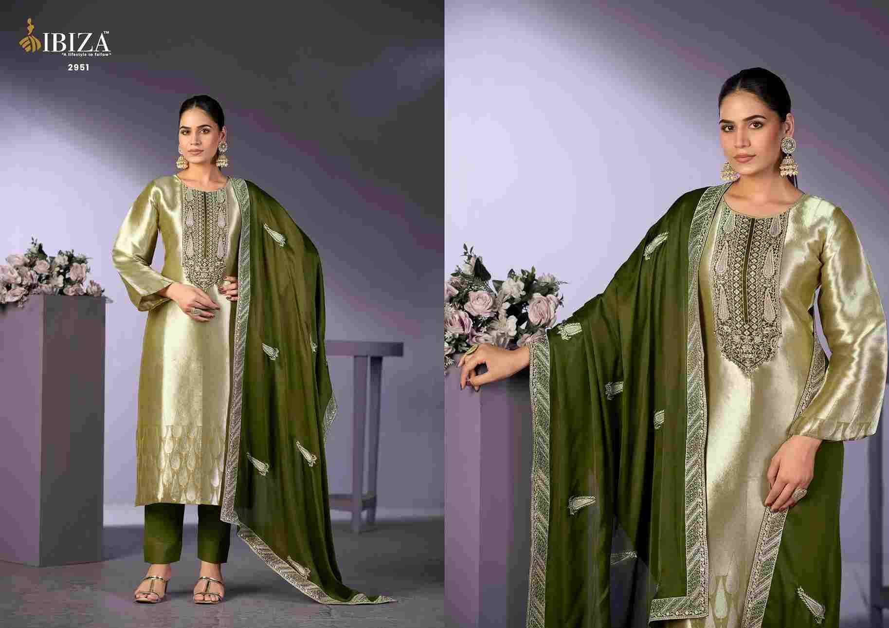 Gajari Imrozia Vol-2 By Ibiza 2951 To 2954 Series Designer Festive Suits Beautiful Fancy Stylish Colorful Party Wear & Occasional Wear Pure Silk Jacquard Dresses At Wholesale Price