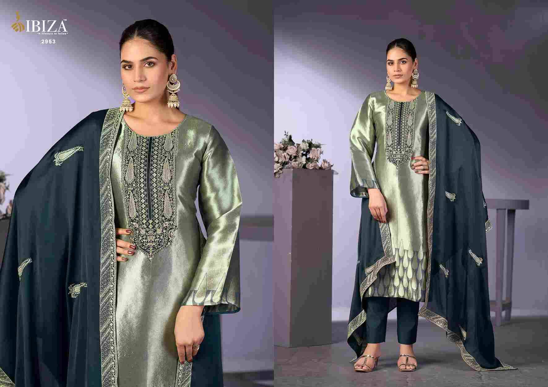 Gajari Imrozia Vol-2 By Ibiza 2951 To 2954 Series Designer Festive Suits Beautiful Fancy Stylish Colorful Party Wear & Occasional Wear Pure Silk Jacquard Dresses At Wholesale Price