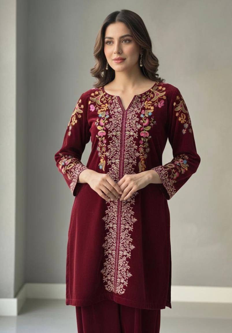 Be-426 By Fashid Wholesale 01 To 03 Series Beautiful Suits Colorful Stylish Fancy Casual Wear & Ethnic Wear Velvet Dresses At Wholesale Price