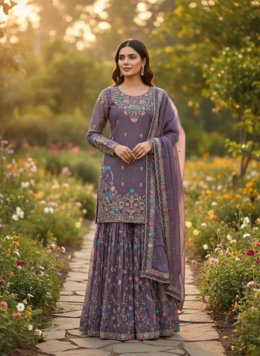 R-5956 By Fashid Wholesale 01 To 06 Series Suits Beautiful Fancy Colorful Stylish Party Wear & Occasional Wear Jimmy Choo Silk Dresses At Wholesale Price