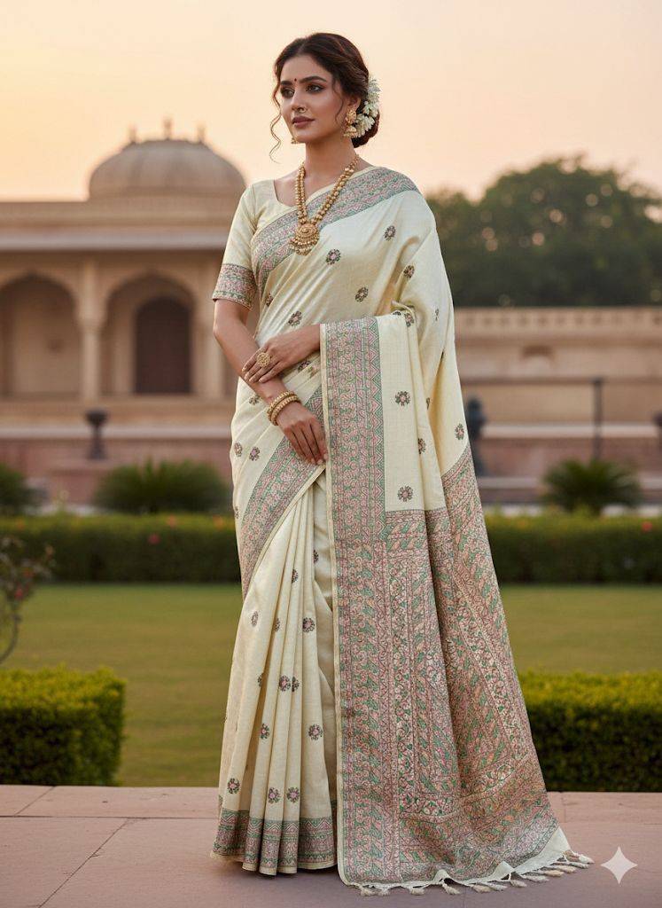 Sb-928 By Fashid Wholesale Indian Traditional Wear Collection Beautiful Stylish Fancy Colorful Party Wear & Occasional Wear Pure Tussar Sarees At Wholesale Price