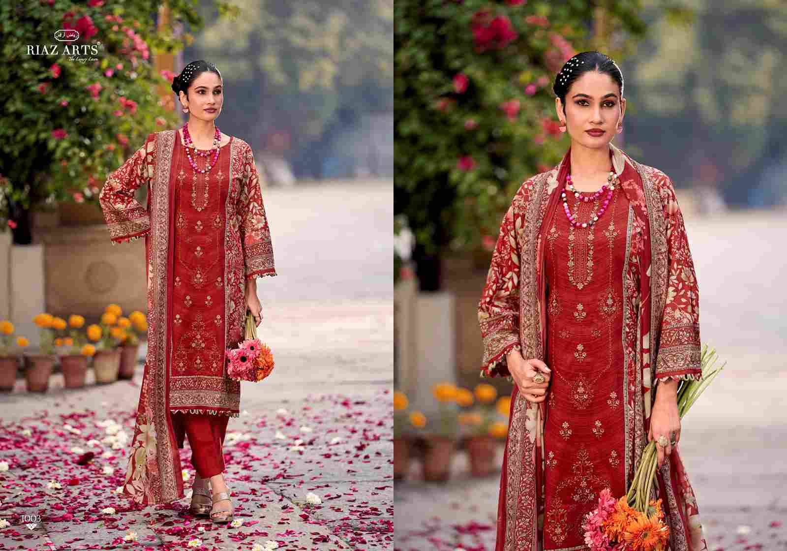 Abu Saeed By Riaz Arts 1001 To 1006 Series Beautiful Festive Suits Stylish Fancy Colorful Casual Wear & Ethnic Wear Cotton Cambric Lawn Print Dresses At Wholesale Price